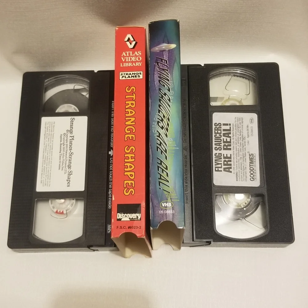 For fans of X Files : 2 90s UFO documentary VHSs - Picture 4 of 6